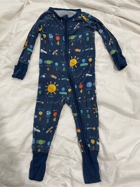 Little Sleepies Solar Explorers Zippy pajamas. Size 6-12mo